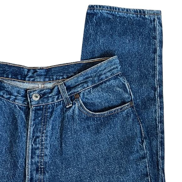 Levi’s VTG 70s Women’s Sz 26 High Rise Tapered Jeans USA Made Stonewash Denim - Picture 5 of 15